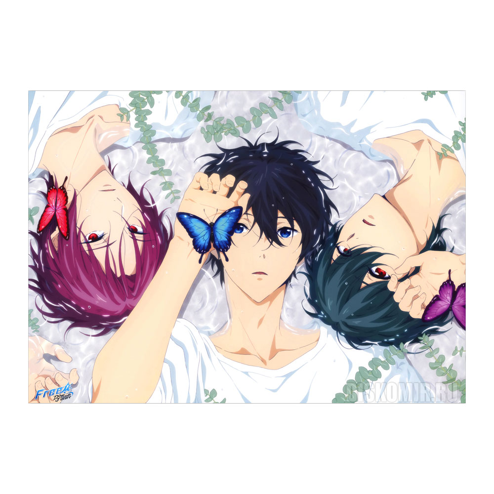 ������ �������� "Free! Iwatobi Swim Club" Ikuya, Rin � Haruka
