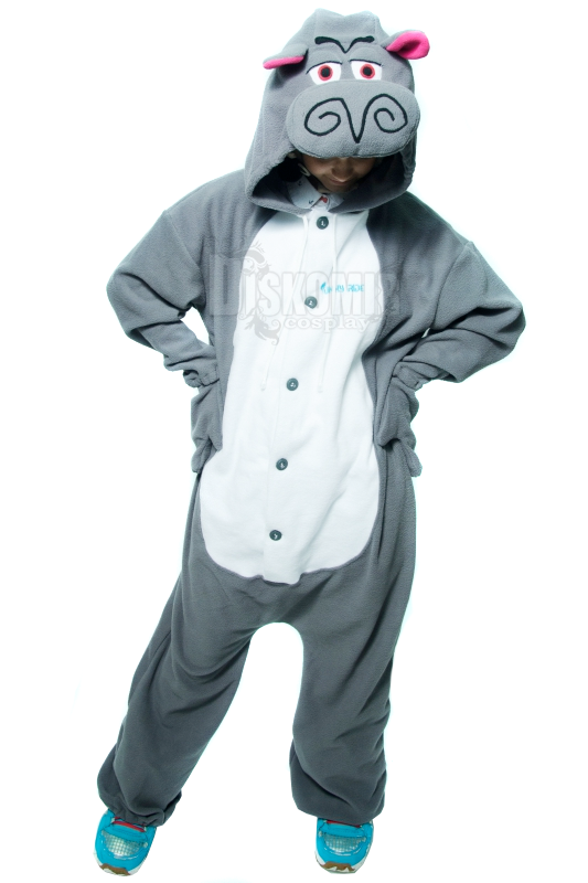 ���������� ������� �������� ������� ������ / Kigurumi Hippo Gloria �� ����� � ����� 