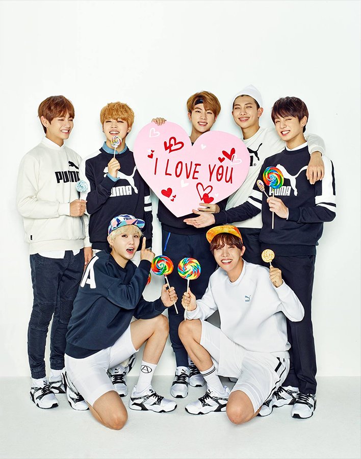 ���������� ������� ������� � ������ 48 ������ BTS Happy Valentine �� ����� � ����� ��� / BTS / Bangtan Boys / �����������������