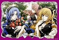 ������ �������� Princess Princess Toru Kouno, Yuujiro Shihoudani, Mikoto Yutaka