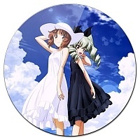 ������ ��������� ������� Girls und Panzer - Chiyomi and Miho