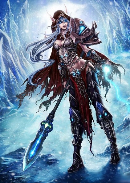 ������ �������� World of Warcraft Blood Elf Death Knight