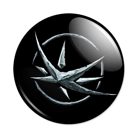 ���������� ������� ������ The Witcher Star Logo �� ����� � ����� ������� / The Witcher