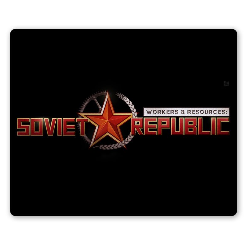 ���������� ������� ������ ��� ����� ������������� Workers & Resources: Soviet Republic Logo �� ����� � ����� ������� � �������: ��������� ���������� / Workers & Resources: Soviet Republic