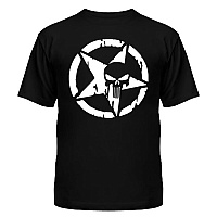  Punisher Star Skull Pentagram