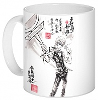 ������ Sumi-e "Durarara!!" Izaya Orihara � Shizuo Heiwajima
