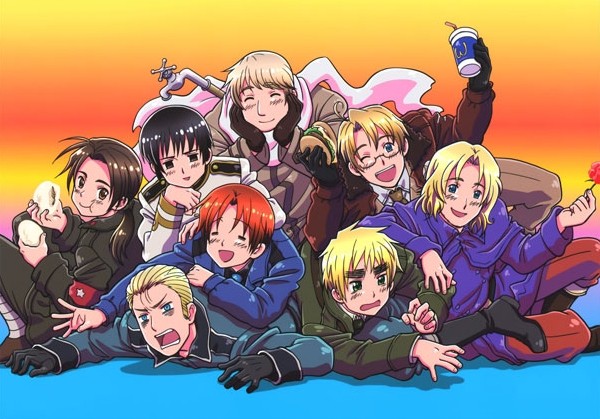 ������ �������� � ����������� Hetalia: Axis Powers