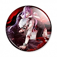    - Rize Kamishiro and Ken Kaneki