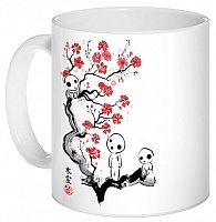 ������ Sumi-e Mononoke Hime - Little Forest Spirits