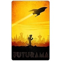 ������ ������������� Minimalist Tv Show: Futurama - Fry