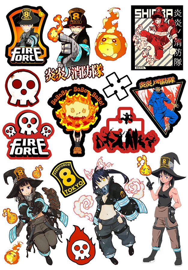 ������� ��������� �� ����� Fire Force
