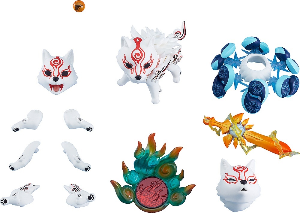 ���������� ������� ������� Nendoroid 1697-DX Okami: Shiranui DX Ver. �� ����� � ����� ����� / Okami