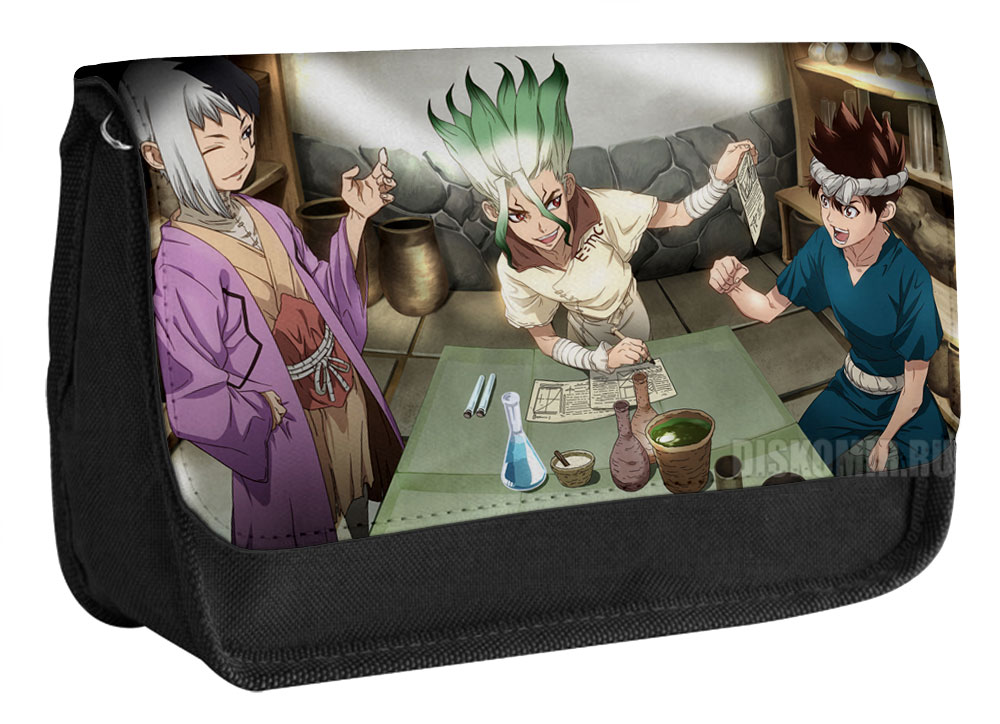 ���������� ������� ���������� �������� Dr. Stone Senkuu, Chrome � Gen �� ����� � ����� ������ ����� / Dr. Stone / Doctor Stone