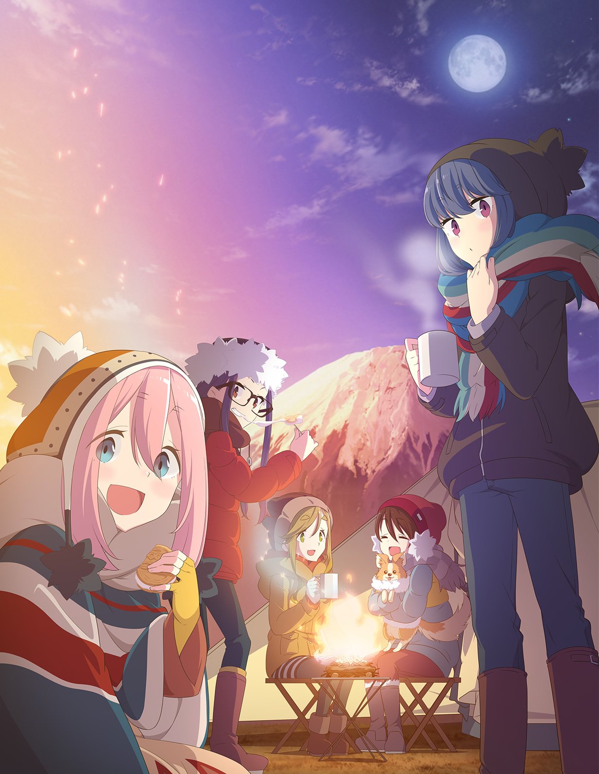 ���������� ������� ����� �������� ������� / Yuru Camp [DVD] �� ����� � ����� 