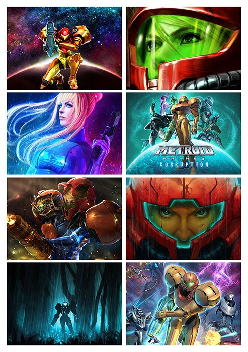���������� ������� ������� ��������� "Metroid" No.1 �� ����� � ����� ������� / Metroid