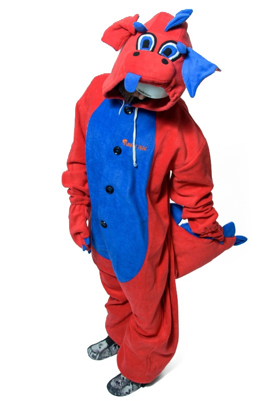 ���������� ������� �������� ������ ����� ����� / Kigurumi Blue Ruby Dragon �� ����� � ����� 