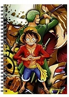    A5 One Piece - Zoro Roronoa  Luffy Monkey 3