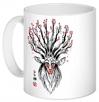 ������ Sumi-e Mononoke Hime - The Deer God