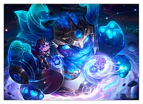 ������ �������� League of Legends / Nunu � Willump Cosmic Paladin