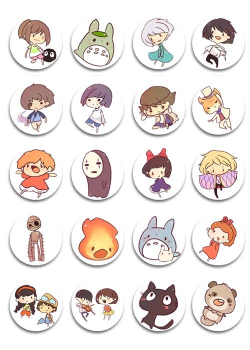 ����� ������� Ghibli set