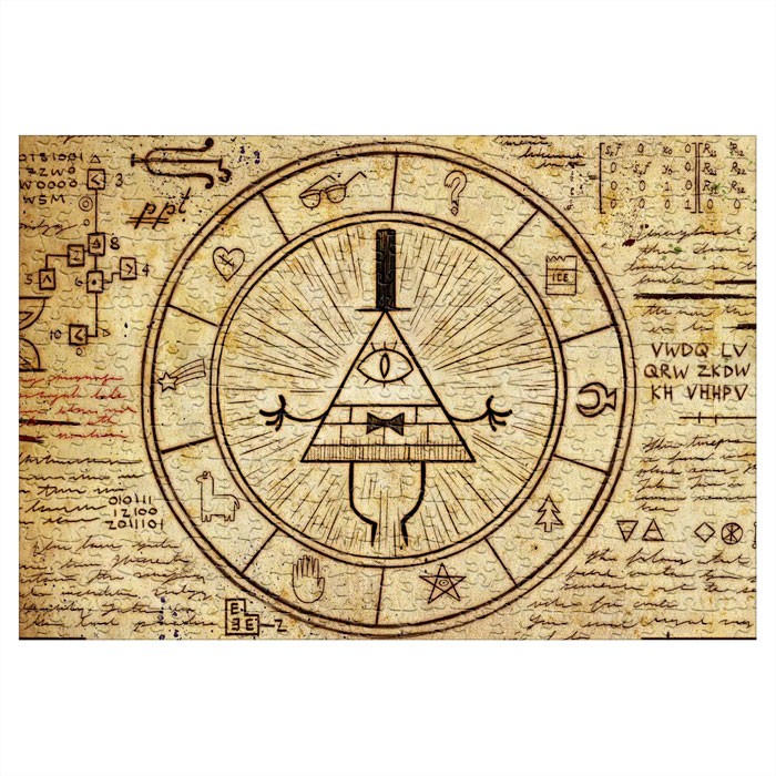���� K����� ����� - ������� ���� / Wheel Bill - Gravity Falls (������ A3, 252 ������)