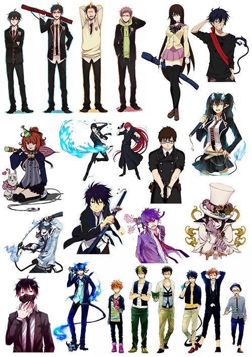 �������� Ao no Exorcist No.1