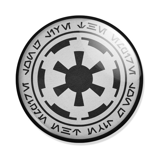 ���������� ������� ������ Star Wars - Galactic Empire logo �� ����� � ����� �������� ����� / Star Wars