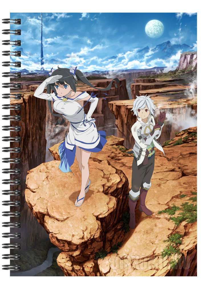 ���������� ������� �������� ��� ��������� A5 Danmachi - Hestia � Bell Cranel �� ����� � ����� � ���������� � ����� ��� ��������� ����� / Danmachi / Is It Wrong to Try to Pick Up Girls in a Dungeon? / Dungeon ni Deai wo Motomeru no wa Machigatteiru Darou ka / �����, � ������� ���� � ����������?