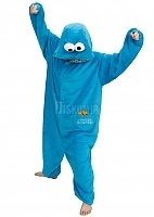      / Kigurumi Sesame Street Cookie Monster Blue