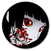 ������ ��� ����� ������� Jigoku Shoujo Ai Enma red flower
