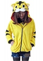    / Hoodie Kigurumi Yellow Tiger
