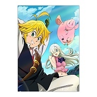   Nanatsu no Taizai - Elizabeth Liones, Hawk  Meliodas