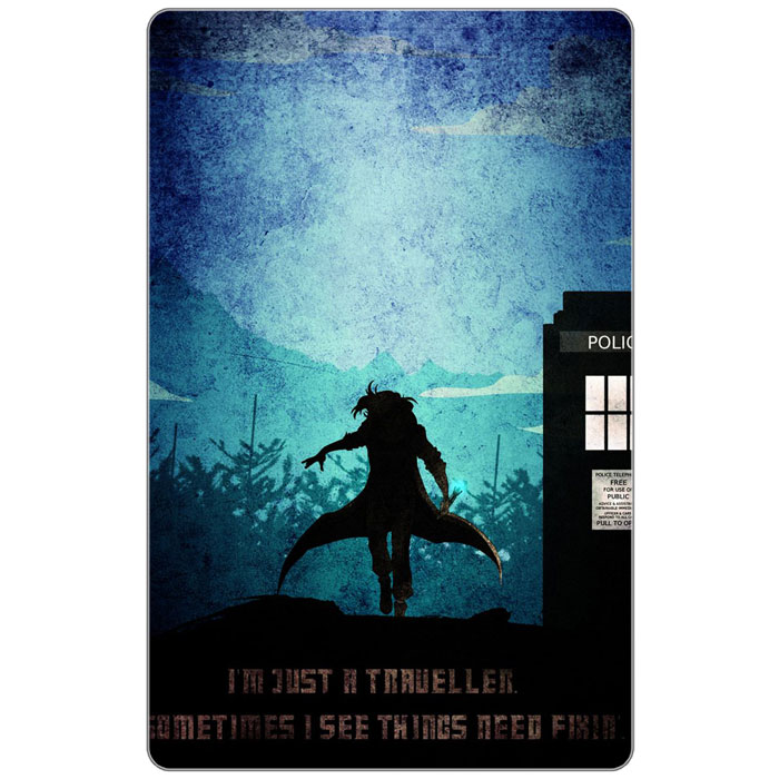 ���������� ������� ������ ������������� Minimalist Tv Show: Doctor Who - 13th Doctor �� ����� � ����� ������ ��� / Doctor Who