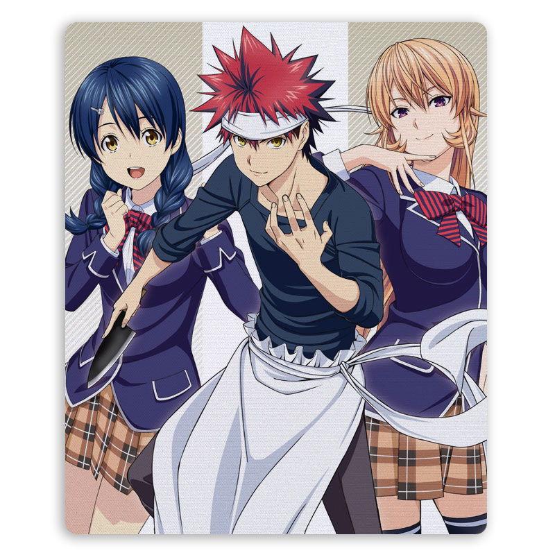 ���������� ������� ������ ��� ����� ������������� Shokugeki no Souma Souma, Erina � Megumi �� ����� � ����� � ������� ������������� ������� / Shokugeki no Souma / Food Wars! Shokugeki no Soma / �����-���� ���� / ���������� �������� ����