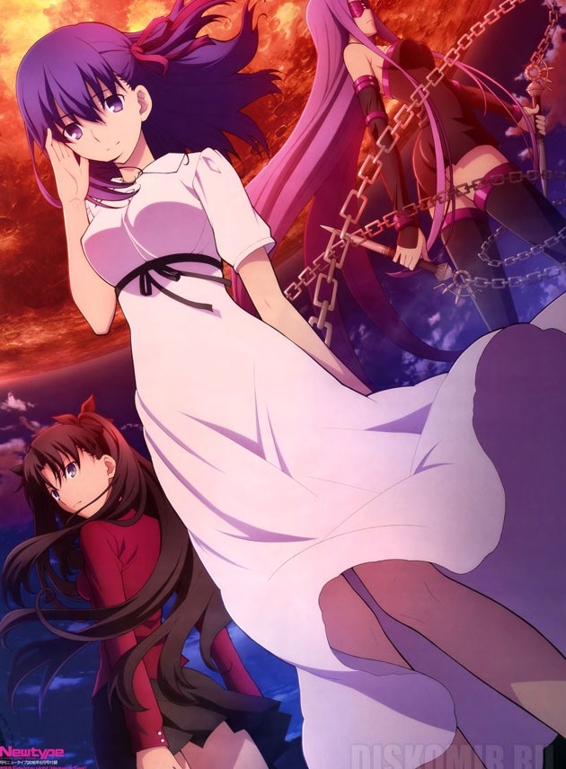 ������ �������� Fate/stay night Rin Tohsaka, Sakura Matou, Rider