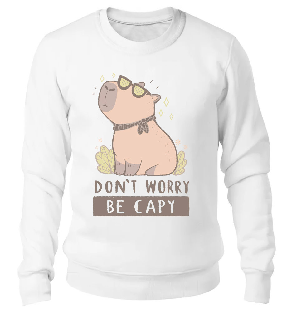 ���������� ������� ��������� �������� Don't Worry, Be Capy �� ����� � ����� �������� / ������ / ������