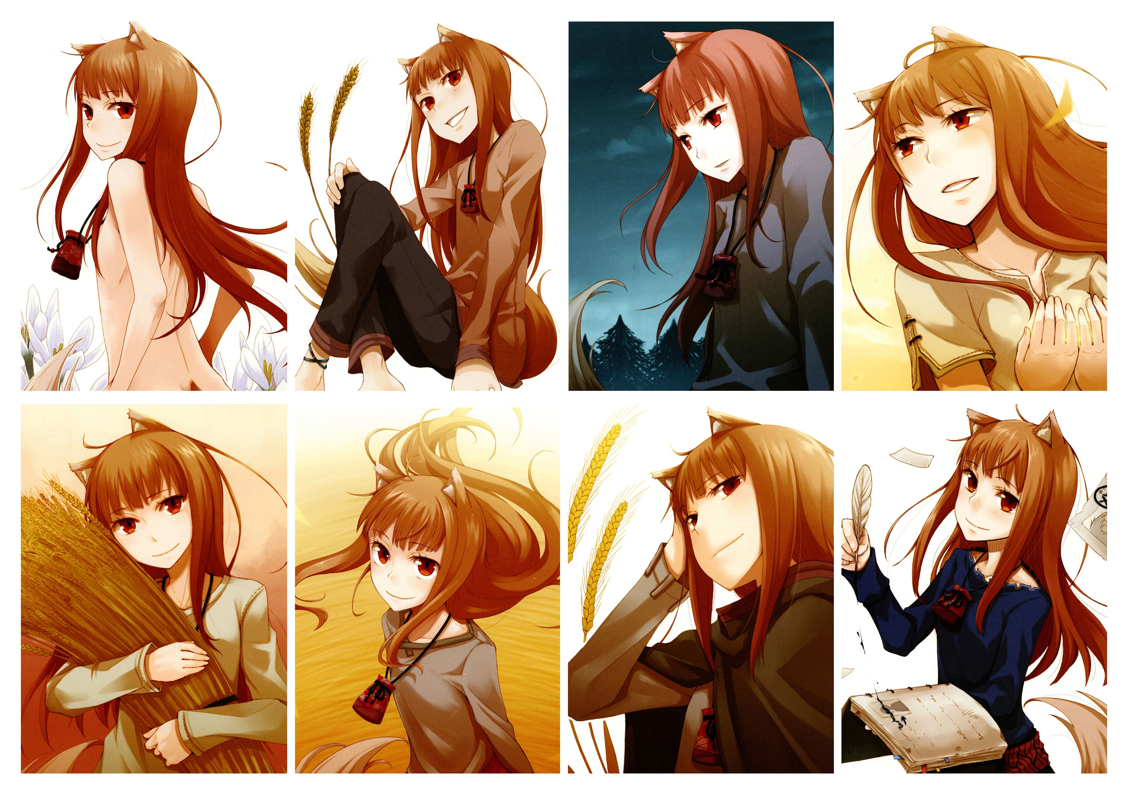 ���������� ������� ������� ��������� Spice and Wolf No.4 �� ����� � ����� ������� � �������� / Spice and Wolf / Ookami to Koushinryou