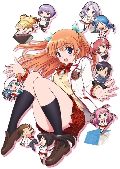 ���������� ������� ���������� ������������ / Daitoshokan no Hitsujikai [12 �� 12] BD (720p) �� ����� � ����� 