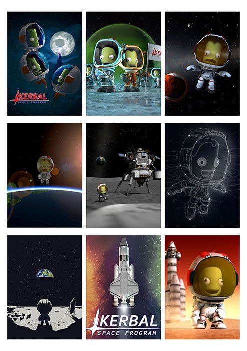 ���������� ������� ������� ��������� "Kerbal Space Program" No.2 �� ����� � ����� ����������� ��������� ������� / Kerbal Space Program / KSP