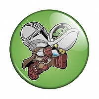������ The Mandalorian Chibi Child � Bounty Hunter
