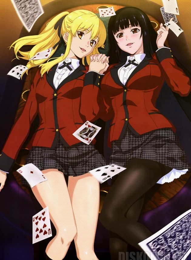 ������ �������� Kakegurui Yumeko Jabami and Mary Saotome