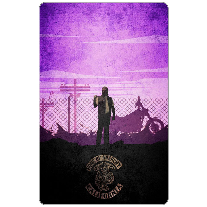 ���������� ������� ������ ������������� Minimalist Tv Show: Sons Of Anarchy - Jax �� ����� � ����� ���� ������� / Sons of Anarchy / Samcro