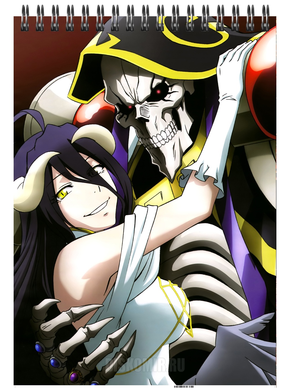 �������� ��� ��������� A5 Overlord - Albedo � Ainz Ooal Gown