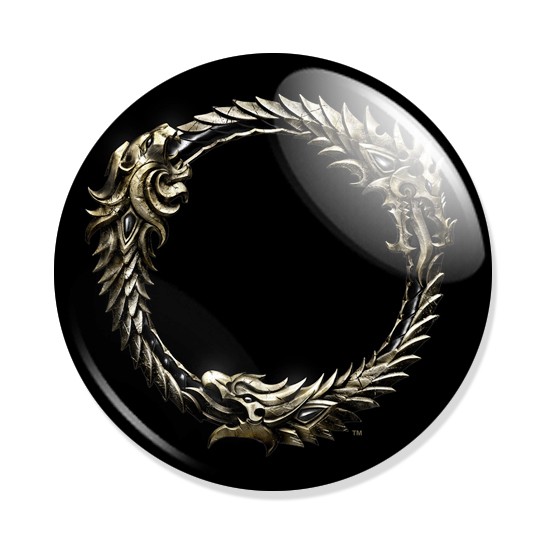 ���������� ������� ������ The Elder Scrolls Online Logo �� ����� � ����� Skyrim / ������� ������ / The Elder Scrolls / TES