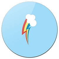 ������ ��������� ������� My Little Pony - Rainbow Dash Logo