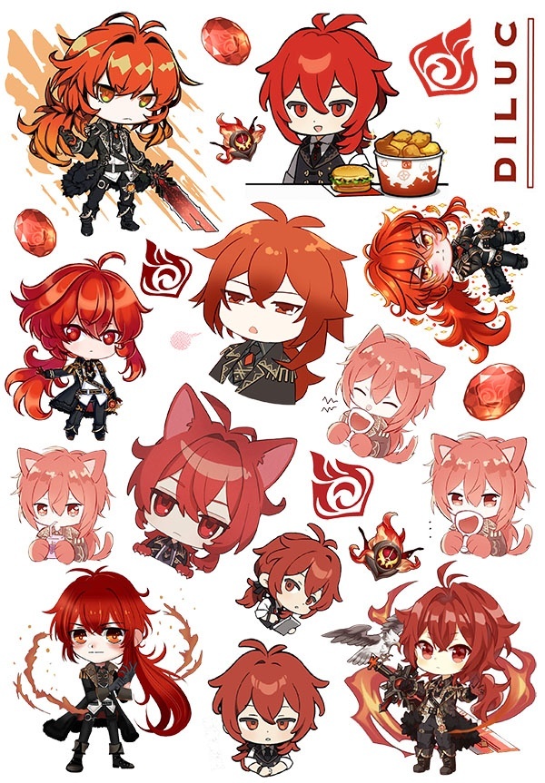 ������� Genshin Impact / Diliuk Chibi
