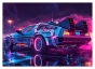 ������ �������� ����� � ������� / DeLorean Digital art