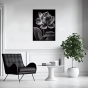 ����� �������� ��� ��������� - Black & White Flowers