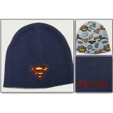  Beanie: Superman - Blue w/ Emblem (Reversable)